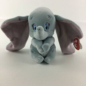 Ty Sparkle Beanie Babies Collection Disney Dumbo Plush Bean Bag Stuffed New Tags